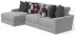 Arlo - 2 Piece Oversized Sofa Chaise (LSF Chaise) - Oyster