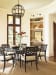 Royal Kahala - Sugar And Lace Dining Table With 60" Glass Top - Dark Brown