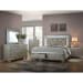 Platinum - King Platform Storage Bed - Сhampagne