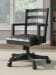 Wildenauer - Brown / Black - Home Office Swivel Desk Chair