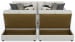 Trevor - 2 Piece Extra Deep Oversized Sofa With 2 Included Storage Cocktail Ottoman - Chalk