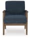 Bixler - Showood Accent Chair - Navy