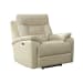 Trinidad - Power Recliner with Power Motion Head Recliner - Pebble Cream
