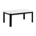 Francesca - 5 Piece Dining Set, Table & Four Chairs - White / Blue
