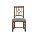 Plymouth - Uph Dining Chair - Medium Brown Finish