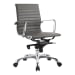 Studio - Swivel Office Chair Low Back - Gray