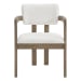 Portland - Arm Chair (Set of 2) - Gray / Snow White
