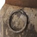 Neith - Metal Drum Accent Table - Dark Brown