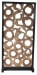Teak - 76" Screen Divider - Light Brown / Black