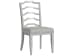 Summer Hill - French Gray - Ladder Back Side Chair (Set of 2) - Pearl Silver