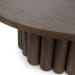 Tiber - 70" Round Dining Table - Toasted Brown