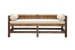 Georgia - Settee - Light Brown