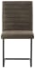 Strumford - Dark Gray - Dining Uph Side Chair (2/cn)