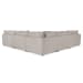 Caplan - Upholstered 5 Piece Modular Sectional - Dawn White