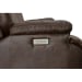 Clive - Power Reclining Sofa With Power Headrests & Lumbar - Clove