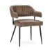 Ashford - Leather Dining Chair - Light Brown