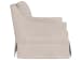 Henri - Skirted Swivel Chair, Special Order - Beige