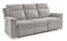 Barnsana - Ash - Power Reclining Sofa