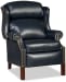 Presidential - Reclining Wing Chair - Blue