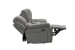 Hooper - Console Loveseat, Manual Recline - Alma-Gray