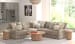 Turner - 3 Piece Sectional - Mushroom