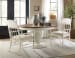 Americana - Upholstered Seat Arm Chair (Set of 2) - White