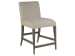 Cohesion Program - Madox Low Back Upholstered Counter Stool - Gray