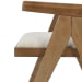 Dolton - Linen Blend Dining Arm Chair - Beige/Natural