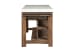 Rustic Marble Island - Light Brown