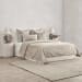 Bari - 2 Piece Velvet Twin Quilt Set - Pebble