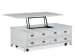 Heron Cove - Lift Top Storage Cocktail Table With Chairside End Table - Chalk White