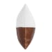 Villa Classics - Canyon Pillow 20' x 20' - Ivory/Kona Brown