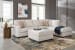 Aviemore - 2 Pc. - 2-Piece Sectional With Raf Corner Chaise, Ottoman - Stone