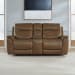 Collins - Loveseat With Console P3 & ZG - Brown
