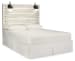 Cambeck - Whitewash - Queen Panel Headboard