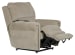 Warner - Power Headrest With Lumbar Power Lay Flat Recliner - Putty