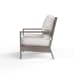 Laguna - Club Chair, No Welt - Canvas Flax / Gray