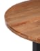 Gateway - Round Dining Table (2 Cartons) - Natural / Black