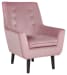 Zossen - Pink - Accent Chair