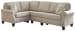Alessio - Beige - Sofa 4 Pc Sectional