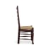 English Country - Ladderback Side Chair  - Dark Brown