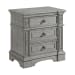 Glenmore - Queen Panel 3 Piece Bedroom Set - Aged Gray