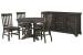 Bellamy - 48" Round Dining Table With 4 Side Chairs And Server - Peppercorn