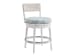 Ocean Breeze Promenade - Swivel Counter Stool - White / Light Blue