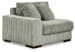Lindyn - Fog - 3-Piece Sectional Sofa