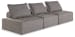 Bree Zee - Brown - 3-Piece Outdoor Modular Seating