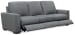 MS - Optimus Three Seat Power Sofa - Dark Gray