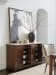 Silverado - Los Gatos Buffet With Stone Top - Dark Brown