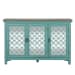 Kensington - 3 Door Accent Cabinet - Blue