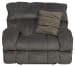 Ashland - Power Lay Flat Recliner - Granite